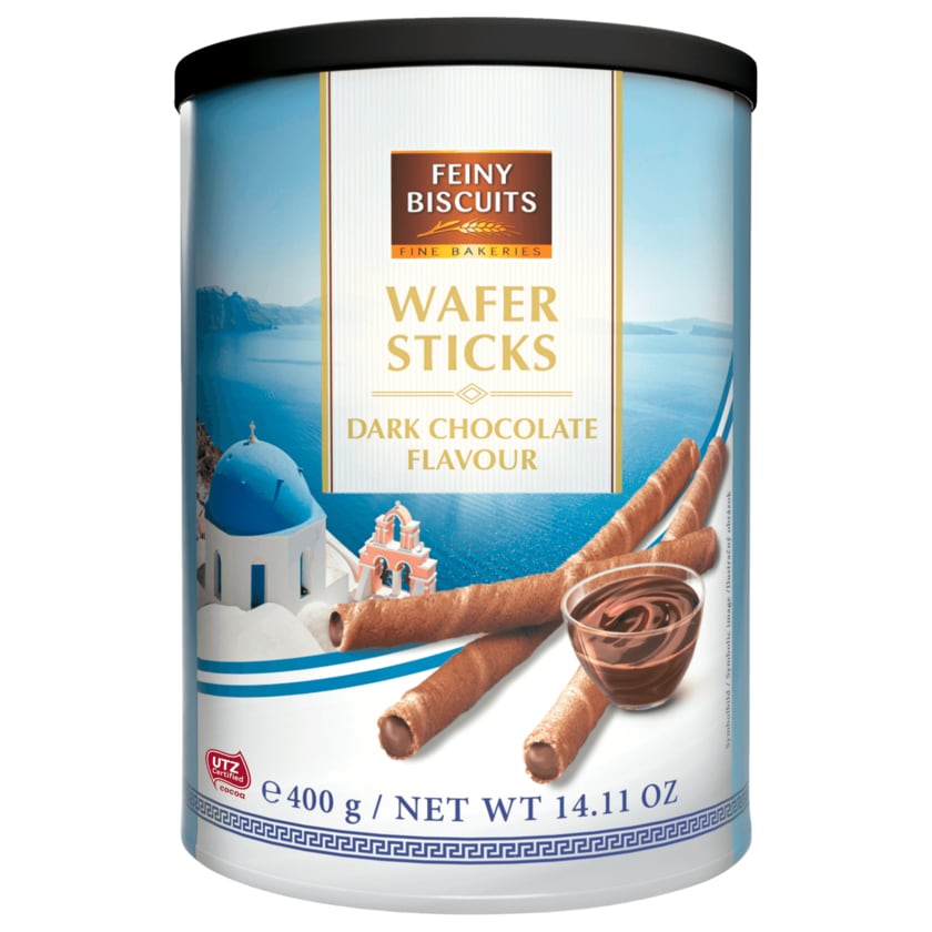 Feiny Biscuits Wafer Sticks Dark Chocolate Flavour 400g